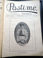 Pastime with which is incorporated Football No. 622 Vol. XX1V May 1 1895 Double size issue- Football League and Amateur Cup final results